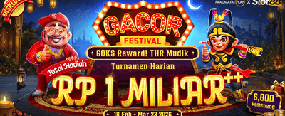 Klaim Bonus Selamat Datang banner